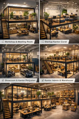 Mezzanine Ruang Kantor di Pondok Pinang