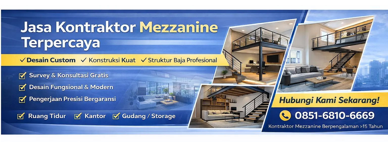 Jasa Pembuatan Mezzanine pondokpinang Bergaransi